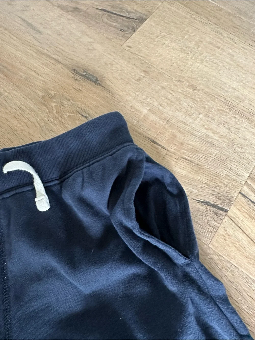 Kids Gap Logo Pull-On Shorts Navy Blue Size Medium 8